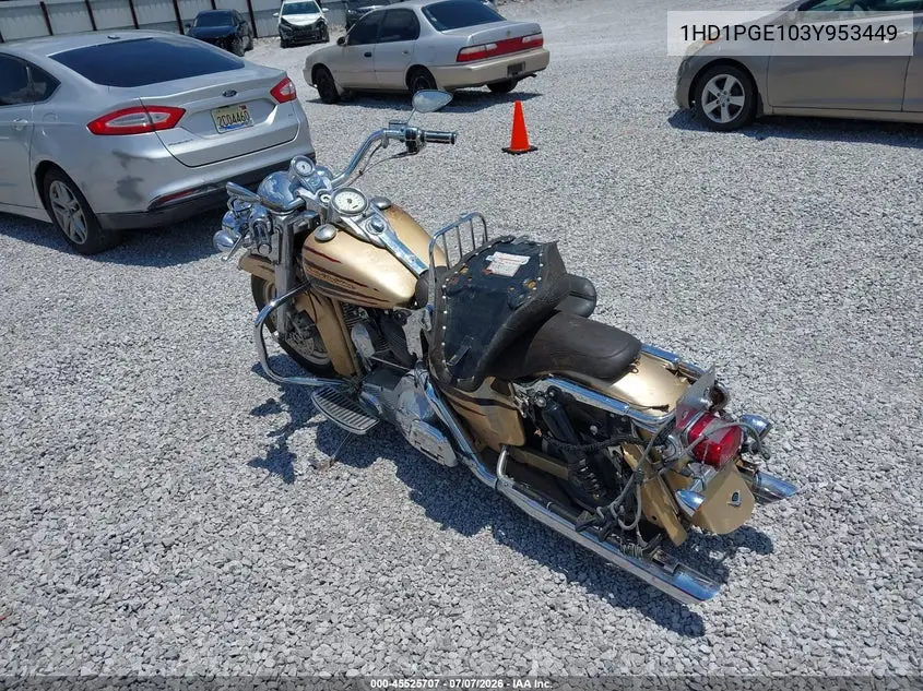 2003 Harley-Davidson Flhrsei1 VIN: 1HD1PGE103Y953449 Lot: 45525707