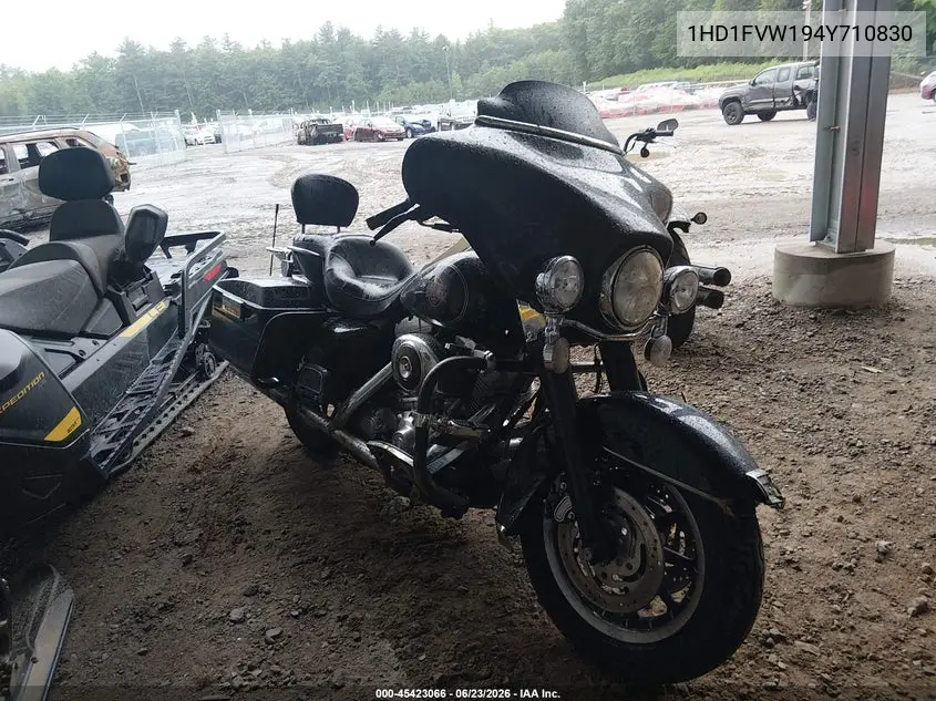 2004 Harley-Davidson Flhti VIN: 1HD1FVW194Y710830 Lot: 45423066