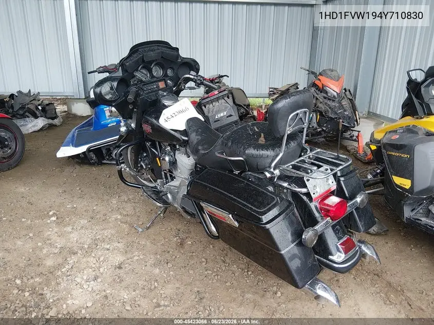 2004 Harley-Davidson Flhti VIN: 1HD1FVW194Y710830 Lot: 45423066