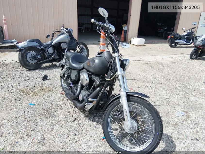 2006 Harley-Davidson Fxdbi VIN: 1HD1GX1156K343205 Lot: 45194643