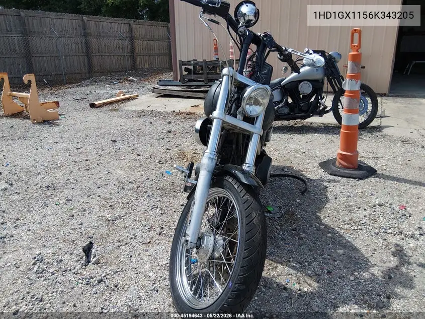 2006 Harley-Davidson Fxdbi VIN: 1HD1GX1156K343205 Lot: 45194643