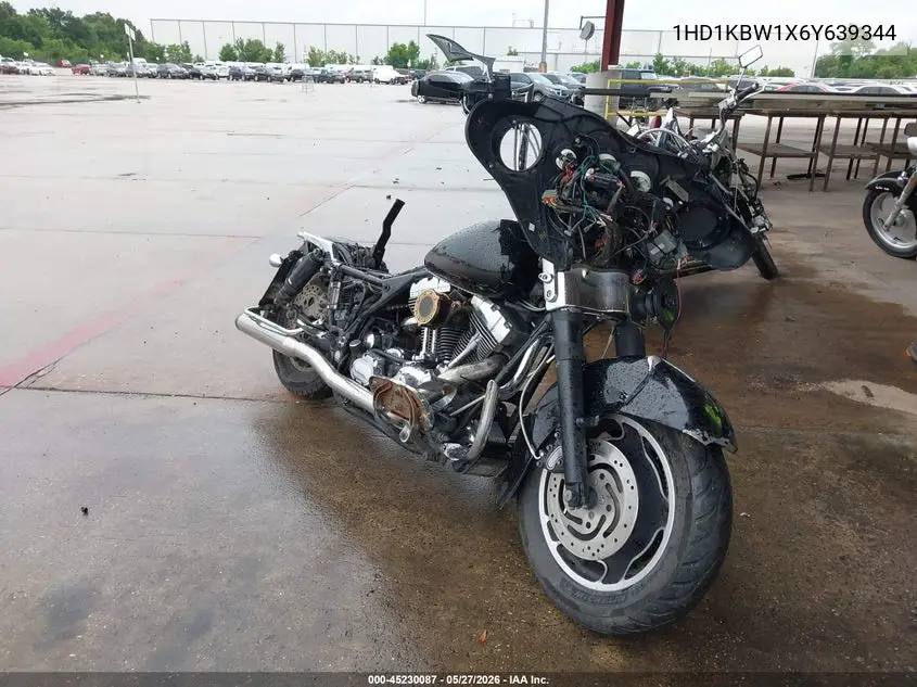 2006 Harley-Davidson Flhxi VIN: 1HD1KBW1X6Y639344 Lot: 45230087