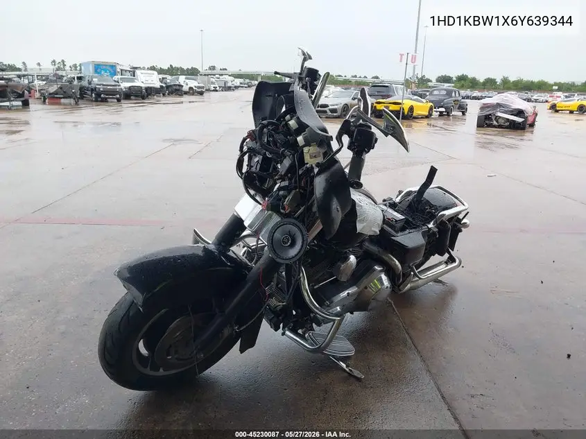 2006 Harley-Davidson Flhxi VIN: 1HD1KBW1X6Y639344 Lot: 45230087