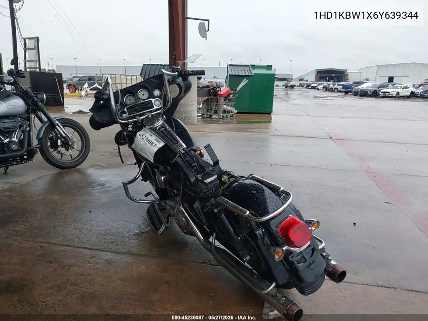 2006 Harley-Davidson Flhxi VIN: 1HD1KBW1X6Y639344 Lot: 45230087