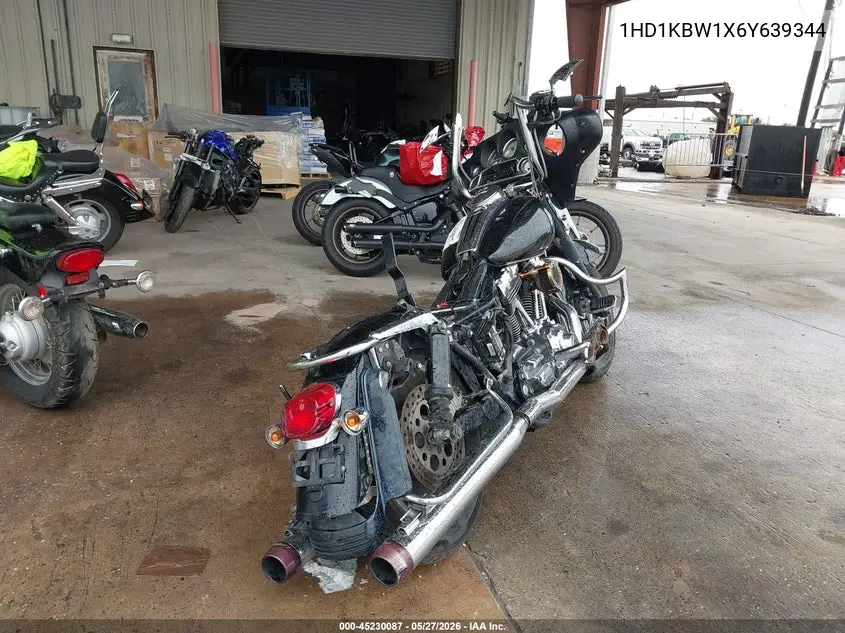 2006 Harley-Davidson Flhxi VIN: 1HD1KBW1X6Y639344 Lot: 45230087