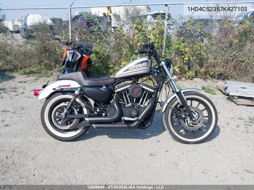 2007 Harley-Davidson Xl883 R California VIN: 1HD4CS2357K427103 Lot: 12659694