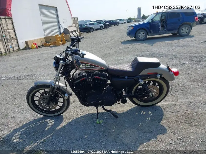 2007 Harley-Davidson Xl883 R California VIN: 1HD4CS2357K427103 Lot: 12659694