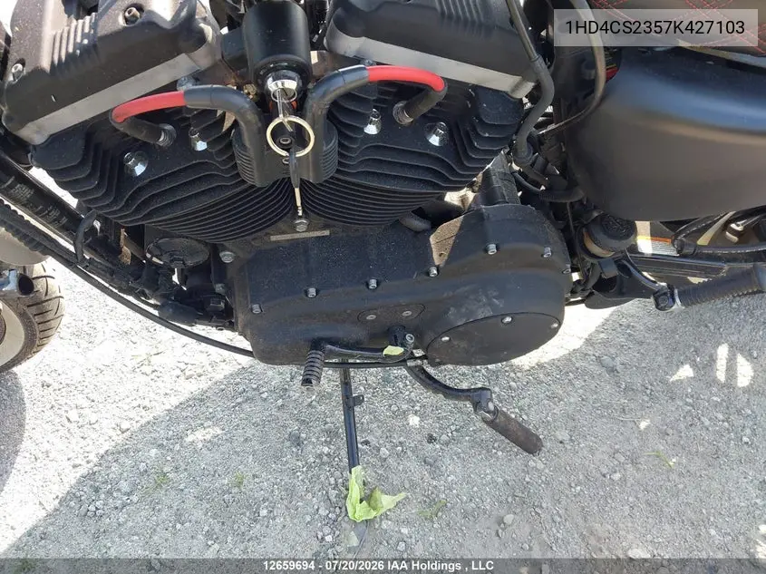 2007 Harley-Davidson Xl883 R California VIN: 1HD4CS2357K427103 Lot: 12659694