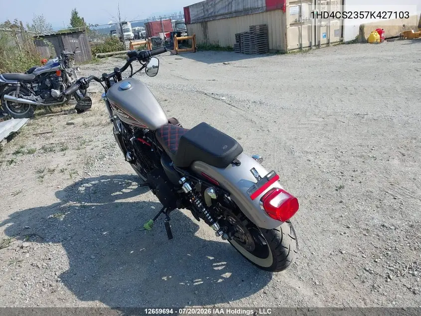2007 Harley-Davidson Xl883 R California VIN: 1HD4CS2357K427103 Lot: 12659694