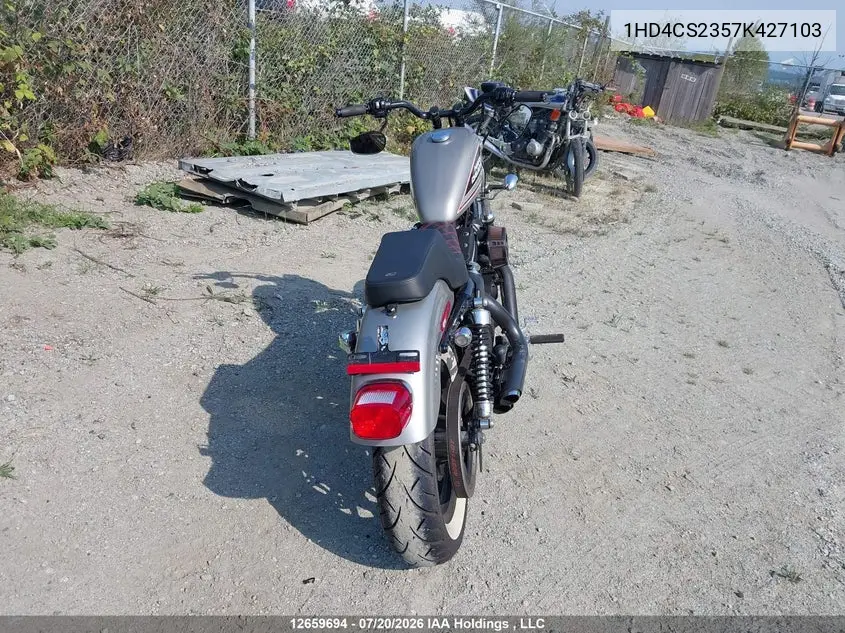 2007 Harley-Davidson Xl883 R California VIN: 1HD4CS2357K427103 Lot: 12659694