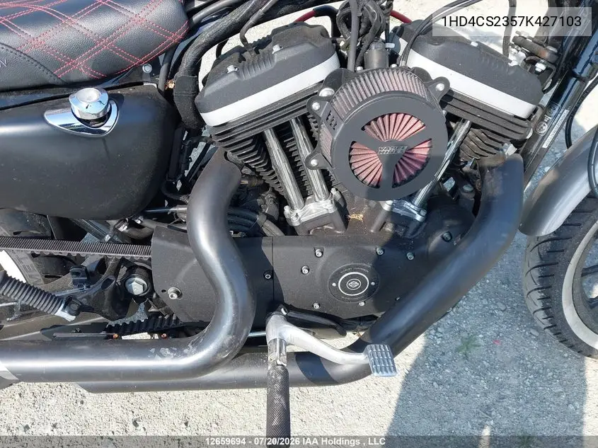 2007 Harley-Davidson Xl883 R California VIN: 1HD4CS2357K427103 Lot: 12659694