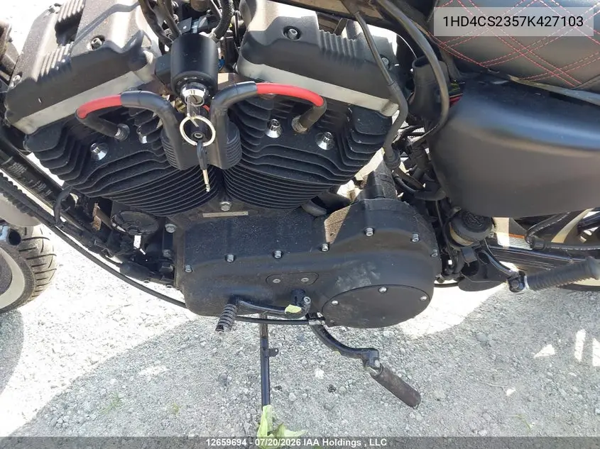 2007 Harley-Davidson Xl883 R California VIN: 1HD4CS2357K427103 Lot: 12659694