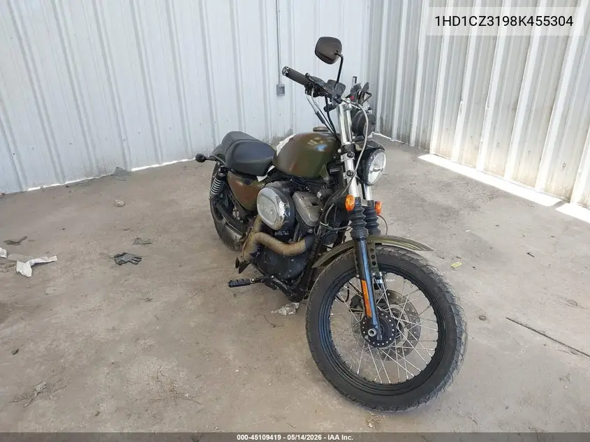 2008 Harley-Davidson Xl1200 N VIN: 1HD1CZ3198K455304 Lot: 45109419