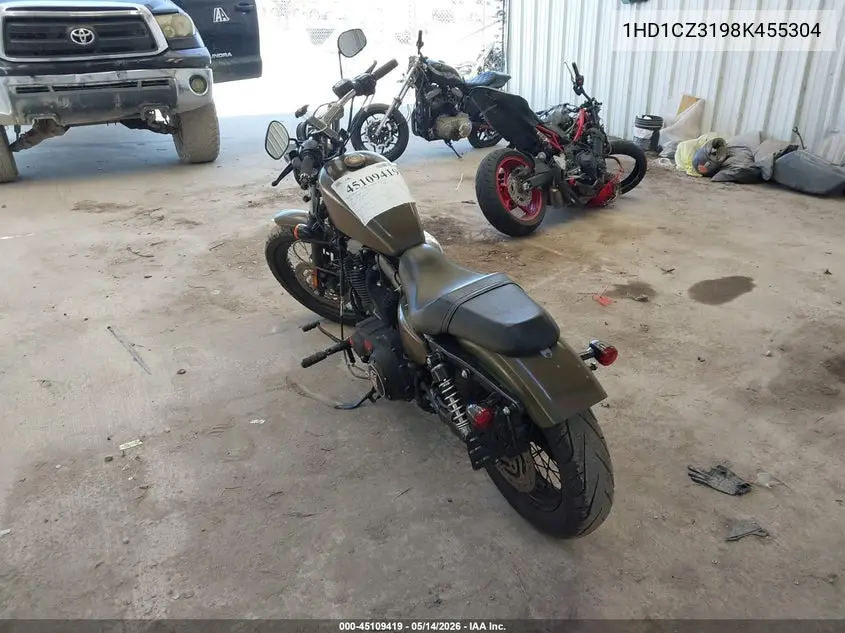 2008 Harley-Davidson Xl1200 N VIN: 1HD1CZ3198K455304 Lot: 45109419