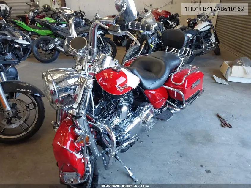 2010 Harley-Davidson Flhr VIN: 1HD1FB419AB610162 Lot: 45038298
