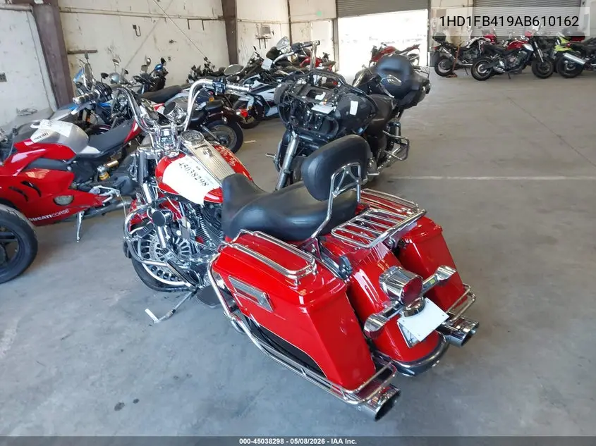 2010 Harley-Davidson Flhr VIN: 1HD1FB419AB610162 Lot: 45038298