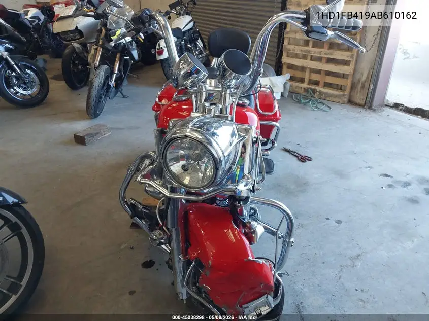 2010 Harley-Davidson Flhr VIN: 1HD1FB419AB610162 Lot: 45038298