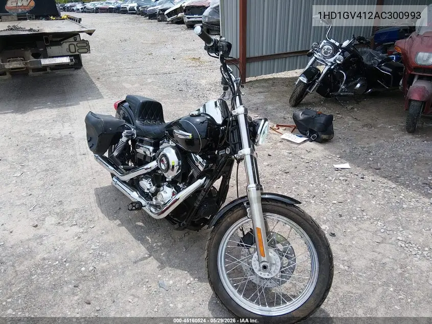 2010 Harley-Davidson Fxdc VIN: 1HD1GV412AC300993 Lot: 45160524