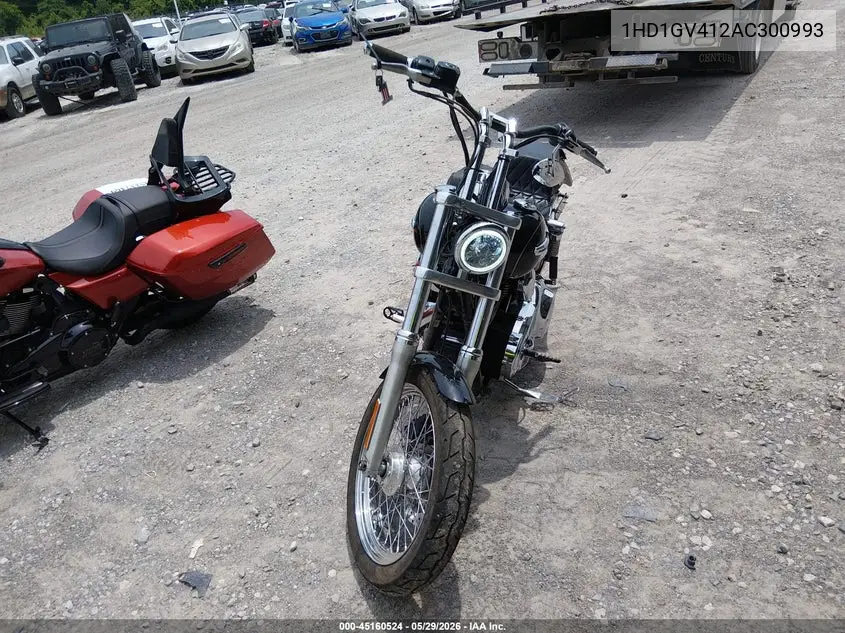 2010 Harley-Davidson Fxdc VIN: 1HD1GV412AC300993 Lot: 45160524