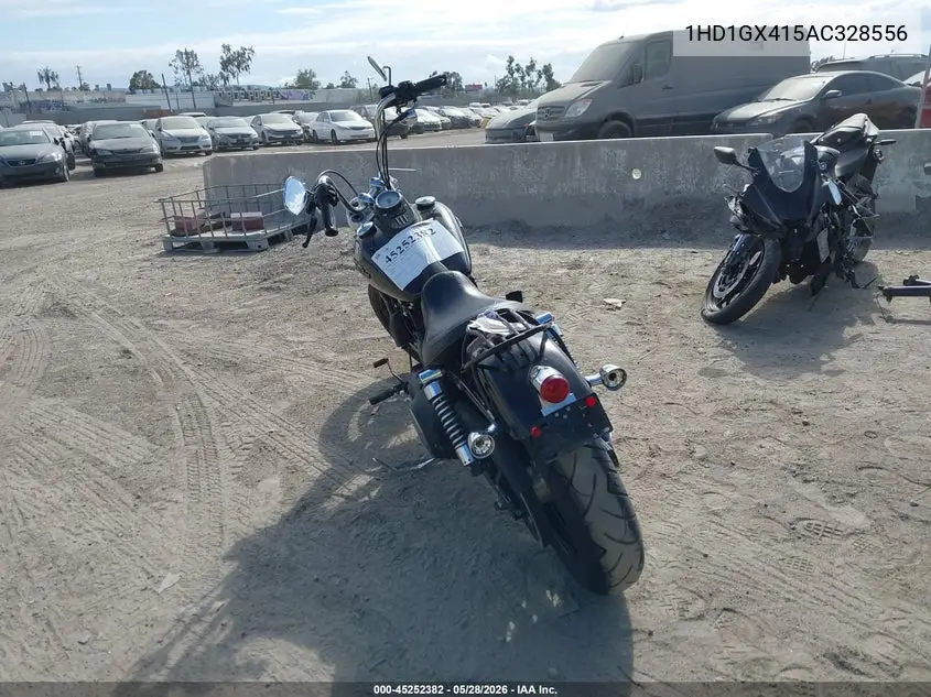 2010 Harley-Davidson Fxdb VIN: 1HD1GX415AC328556 Lot: 45252382