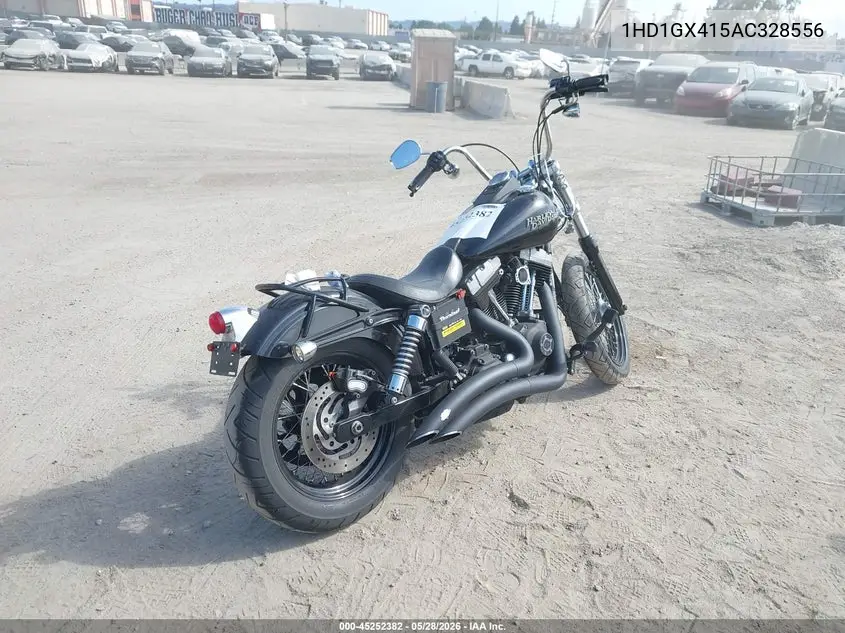 2010 Harley-Davidson Fxdb VIN: 1HD1GX415AC328556 Lot: 45252382