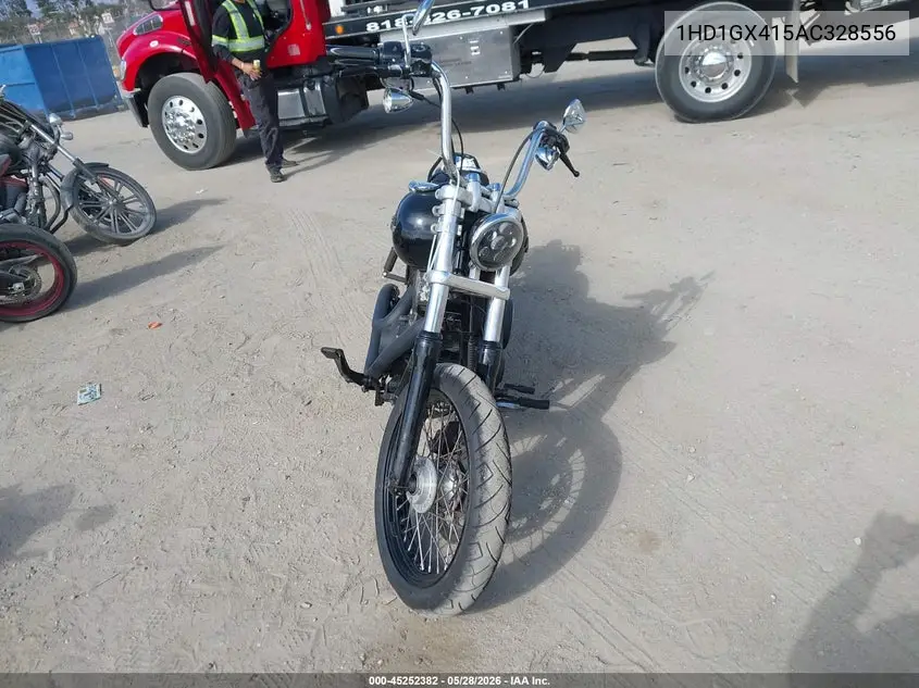 2010 Harley-Davidson Fxdb VIN: 1HD1GX415AC328556 Lot: 45252382