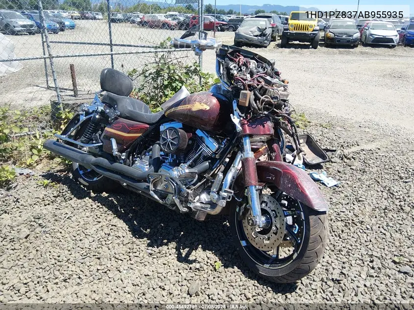 2010 Harley-Davidson Flhxse VIN: 1HD1PZ837AB955935 Lot: 45492798