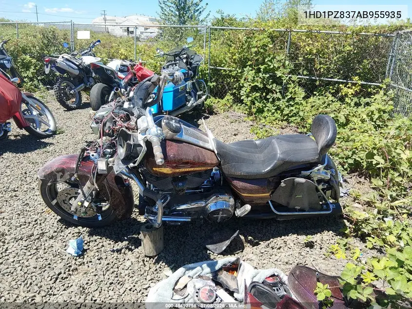 2010 Harley-Davidson Flhxse VIN: 1HD1PZ837AB955935 Lot: 45492798
