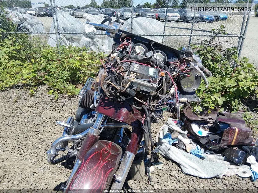 2010 Harley-Davidson Flhxse VIN: 1HD1PZ837AB955935 Lot: 45492798