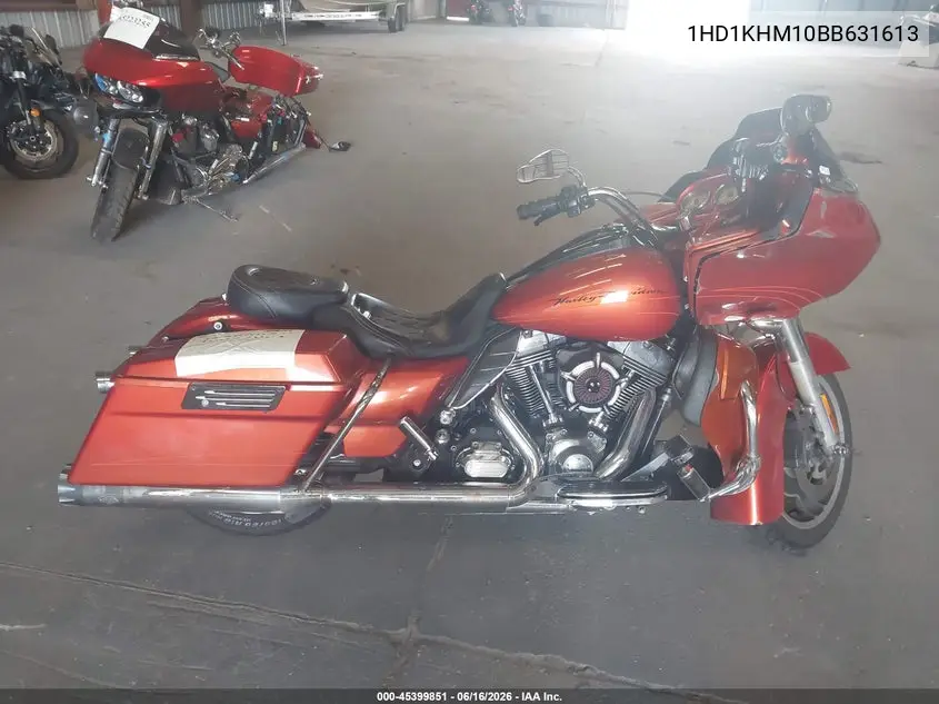 2011 Harley-Davidson Fltrx VIN: 1HD1KHM10BB631613 Lot: 45399851