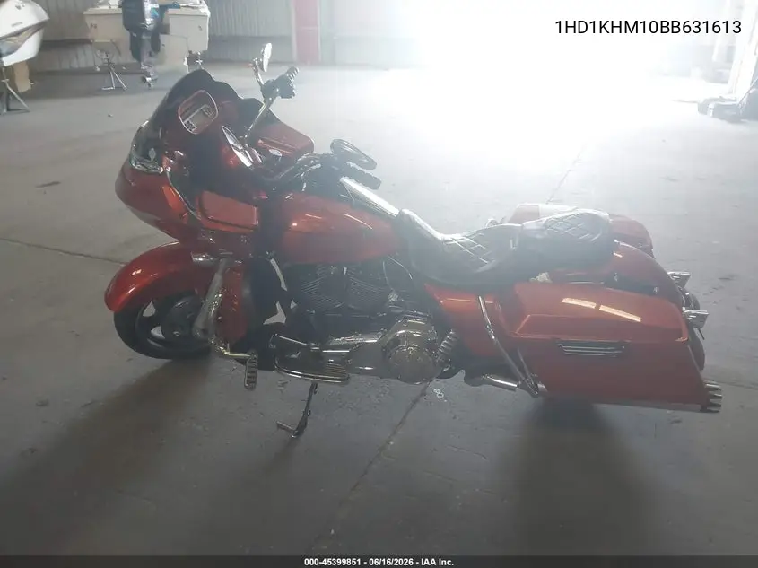 2011 Harley-Davidson Fltrx VIN: 1HD1KHM10BB631613 Lot: 45399851
