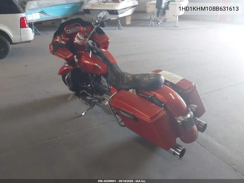 2011 Harley-Davidson Fltrx VIN: 1HD1KHM10BB631613 Lot: 45399851
