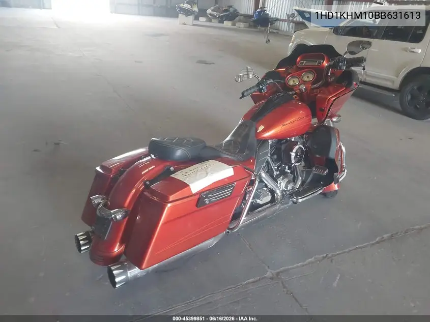 2011 Harley-Davidson Fltrx VIN: 1HD1KHM10BB631613 Lot: 45399851