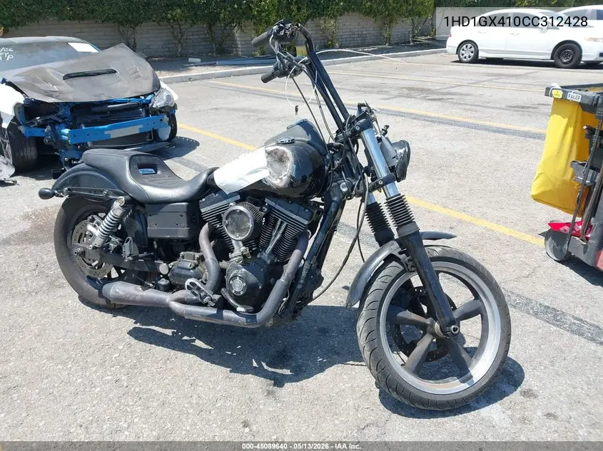 2012 Harley-Davidson Fxdb Dyna Street Bob VIN: 1HD1GX410CC312428 Lot: 45089640