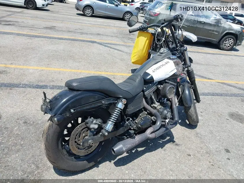 2012 Harley-Davidson Fxdb Dyna Street Bob VIN: 1HD1GX410CC312428 Lot: 45089640