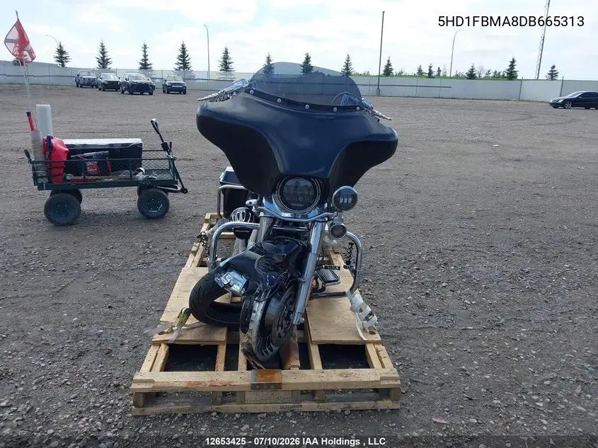 2013 Harley-Davidson Flhr Road King VIN: 5HD1FBMA8DB665313 Lot: 12653425