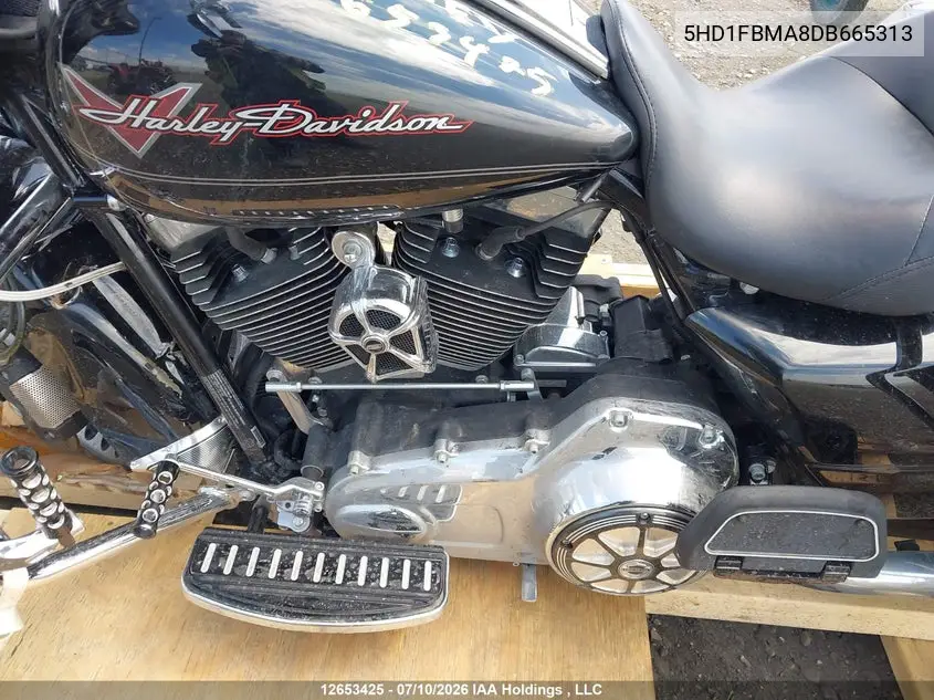 2013 Harley-Davidson Flhr Road King VIN: 5HD1FBMA8DB665313 Lot: 12653425