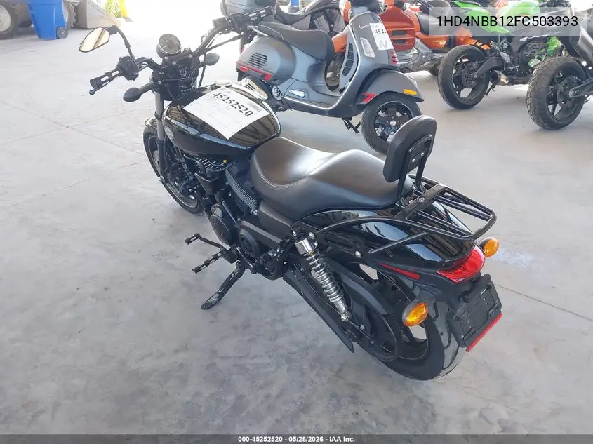 2015 Harley-Davidson Xg750 VIN: 1HD4NBB12FC503393 Lot: 45252520