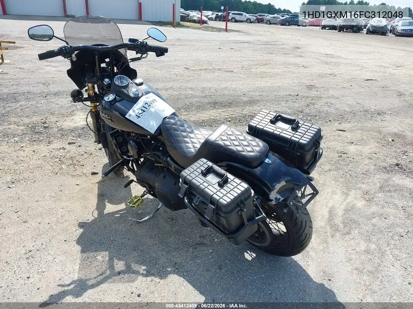 2015 Harley-Davidson Fxdb Dyna Street Bob VIN: 1HD1GXM16FC312048 Lot: 45412409