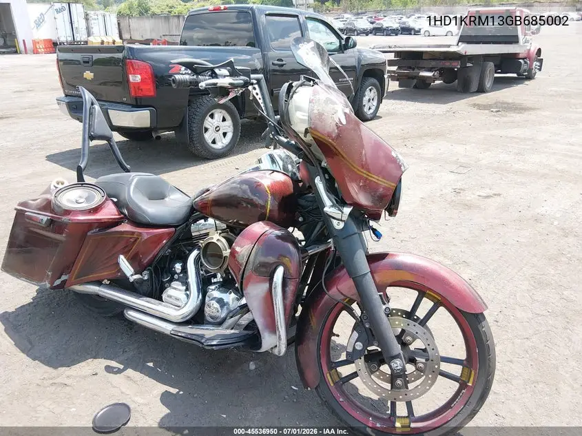 2016 Harley-Davidson Flhxs Street Glide Special VIN: 1HD1KRM13GB685002 Lot: 45536950