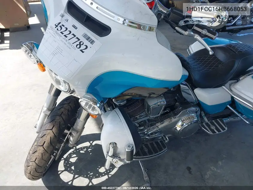 2017 Harley-Davidson Flhtcu Ultra Classic Electra Gld VIN: 1HD1FCC16HB668053 Lot: 45227782