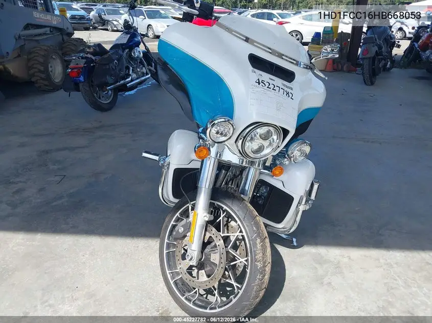 2017 Harley-Davidson Flhtcu Ultra Classic Electra Gld VIN: 1HD1FCC16HB668053 Lot: 45227782