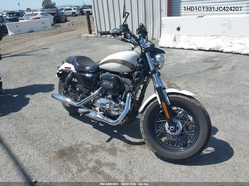 2018 Harley-Davidson Xl1200 C VIN: 1HD1CT331JC424207 Lot: 44984682