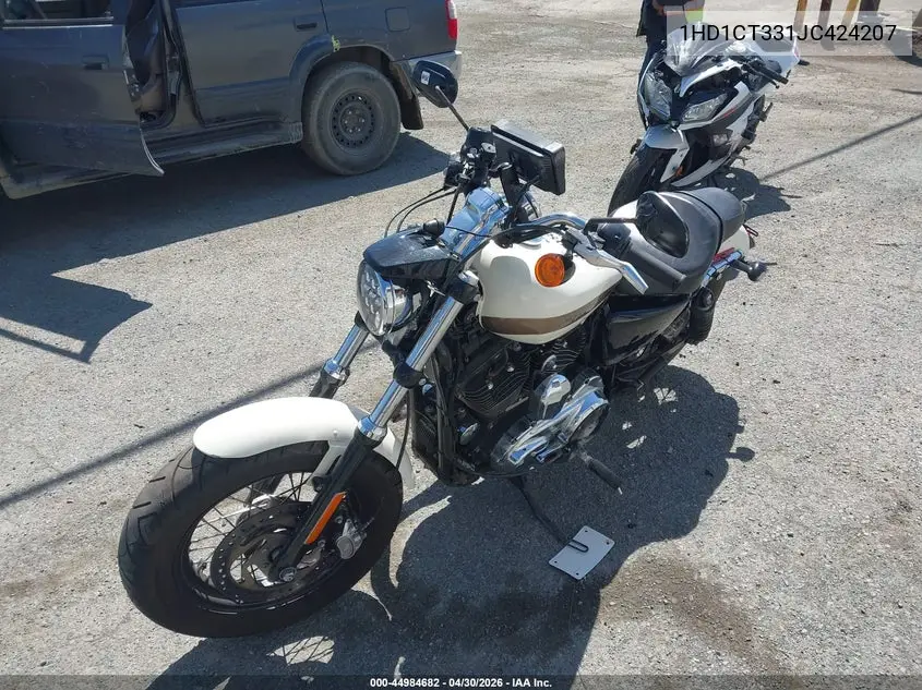 2018 Harley-Davidson Xl1200 C VIN: 1HD1CT331JC424207 Lot: 44984682