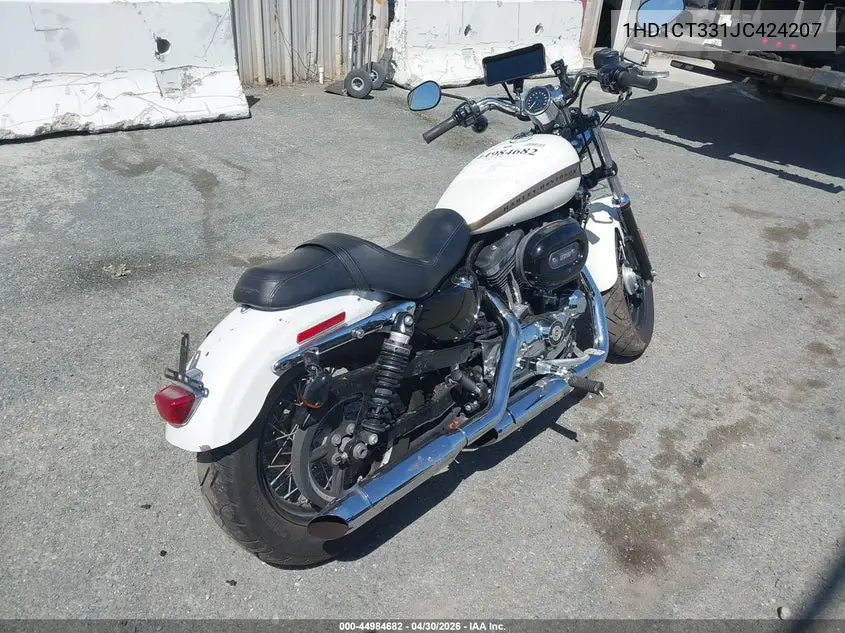 2018 Harley-Davidson Xl1200 C VIN: 1HD1CT331JC424207 Lot: 44984682