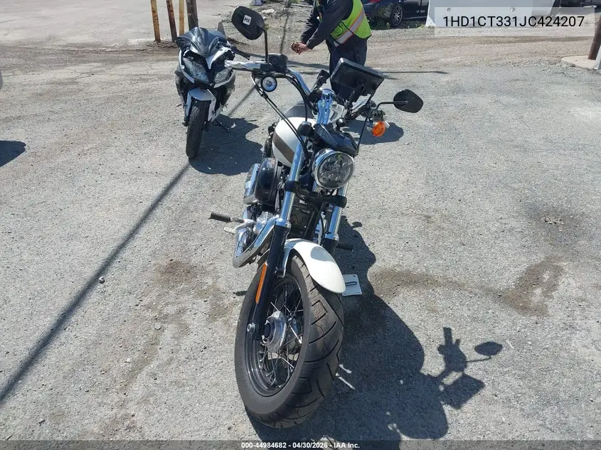 2018 Harley-Davidson Xl1200 C VIN: 1HD1CT331JC424207 Lot: 44984682