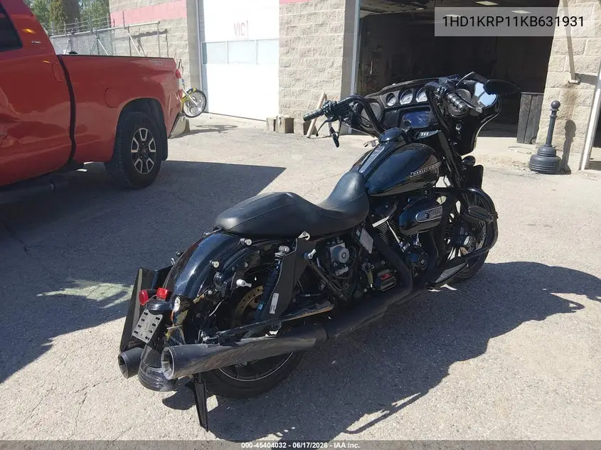 2019 Harley-Davidson Flhxs VIN: 1HD1KRP11KB631931 Lot: 45404032