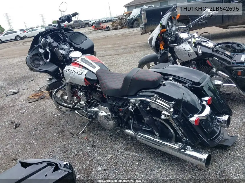 2020 Harley-Davidson Fltrx VIN: 1HD1KHC12LB642695 Lot: 45046428