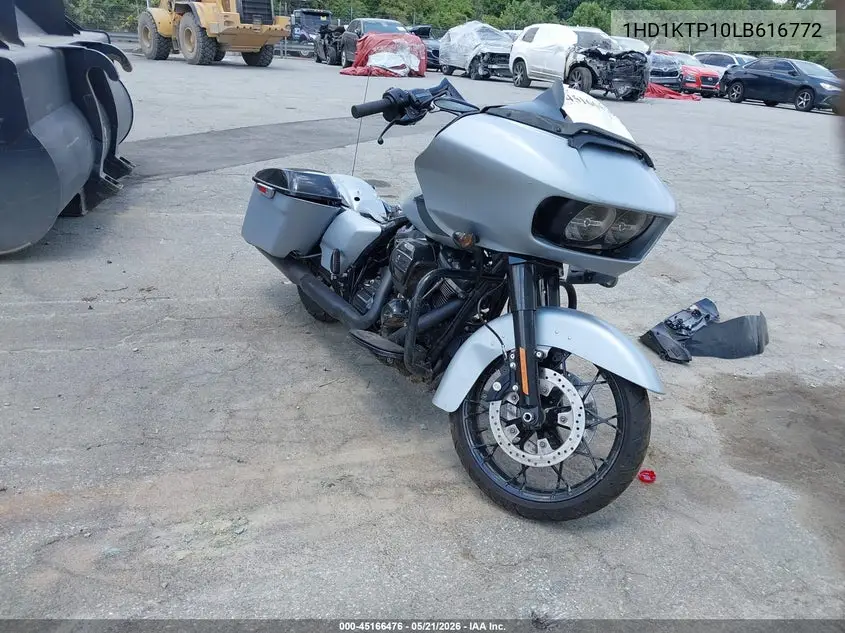 2020 Harley-Davidson Fltrxs VIN: 1HD1KTP10LB616772 Lot: 45166476