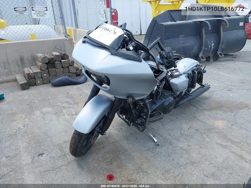 2020 Harley-Davidson Fltrxs VIN: 1HD1KTP10LB616772 Lot: 45166476